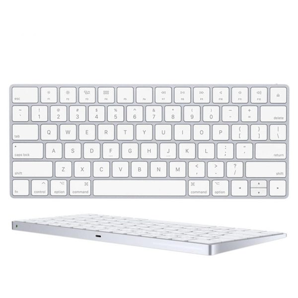 ⁦מקלדת אלחוטית Apple Magic Keyboard Bluetooth בצבע לבן⁩ – תמונה ⁦4⁩