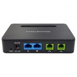⁦מתאם בין מרכזיית IP ל-2 טלפוניים אנאלוגיים Grandstream HT812⁩ – תמונה ⁦3⁩