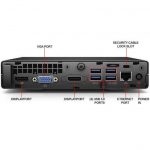 ⁦מחשב נייח מחודש מיני Intel Core i5-6500T/8GB/256GB SSD דגם HP ProDesk 600 G2 כולל Windows 10 Pro⁩ – תמונה ⁦3⁩