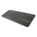 ⁦מקלדת עם משטח מגע Logitech Wireless Touch Keyboard K400 Plus⁩ – תמונה ⁦2⁩