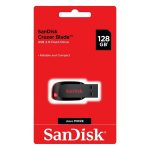 ⁦זכרון נייד SanDisk Cruzer Blade 128GB USB⁩ – תמונה ⁦2⁩