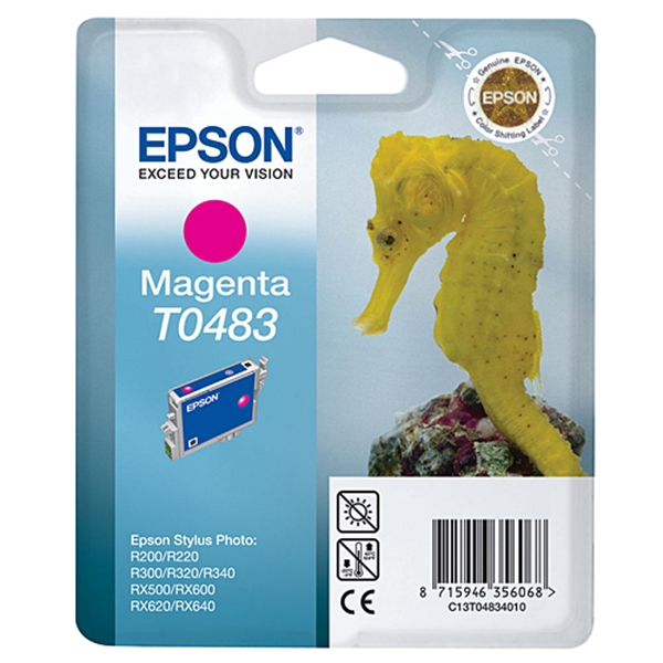 ראש דיו תואם אדום EPSON T0483