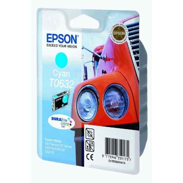 ראש דיו תואם כחול EPSON T0632