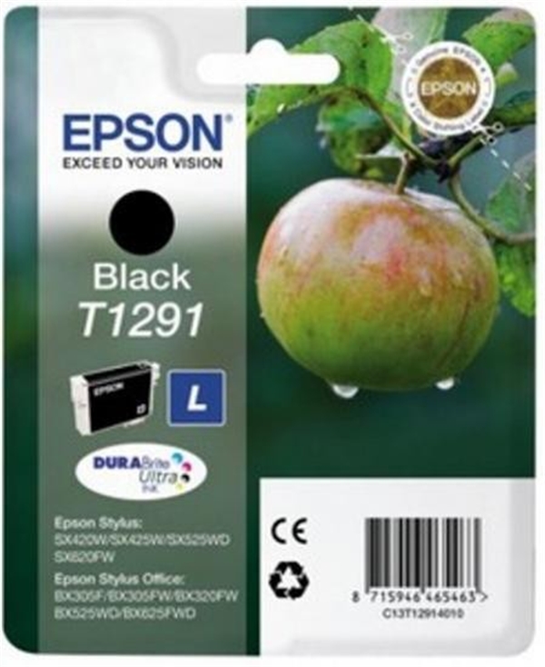 ראש דיו תואם שחור EPSON T1291