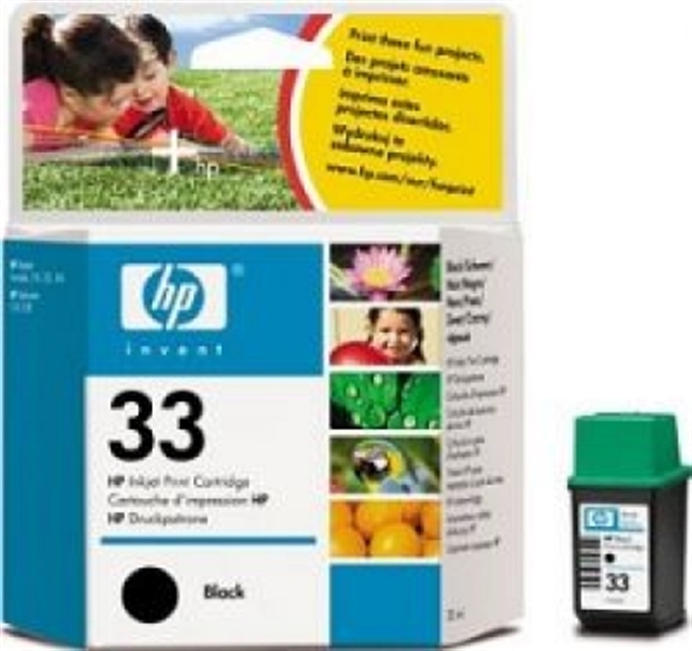 ראש דיו תואם שחור HP33 51633ME