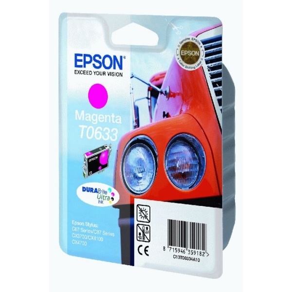ראש דיו מקורי אדום EPSON T0633