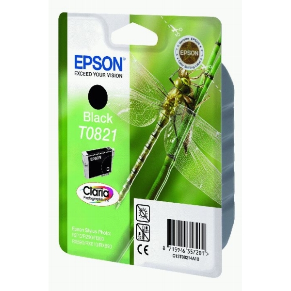 ראש דיו מקורי שחור EPSON T0821