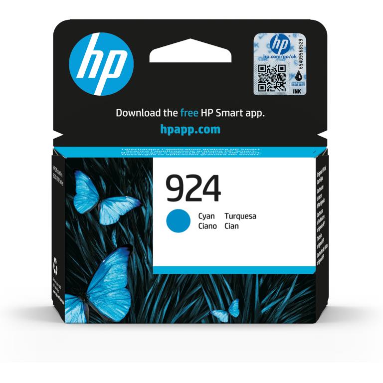 ראש דיו מקורי כחול ל-400 דף HP 924 4K0U3NE