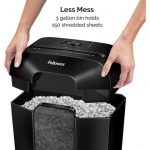 מגרסת נייר פתיתים Mini-Cut 12 ליטר Fellowes Powershred LX25M – תמונה 3