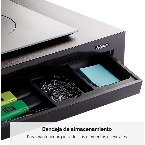 מעמד למסך מחשב עם מגירה Fellowes Designer Suites™ Monitor Riser – תמונה 2