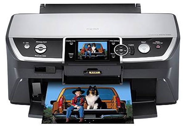 מדפסת הזרקת דיו EPSON Stylus Photo R390