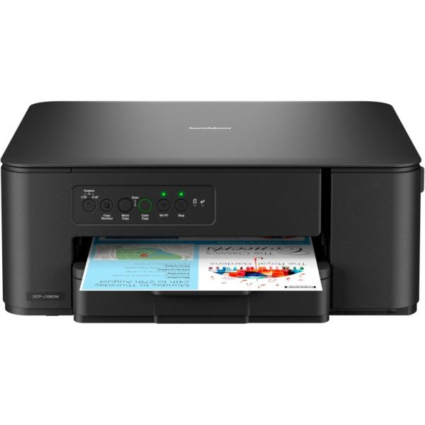 ⁦מדפסת הזרקת דיו משולבת אלחוטית  Brother DCP-J1260W⁩ – תמונה ⁦3⁩