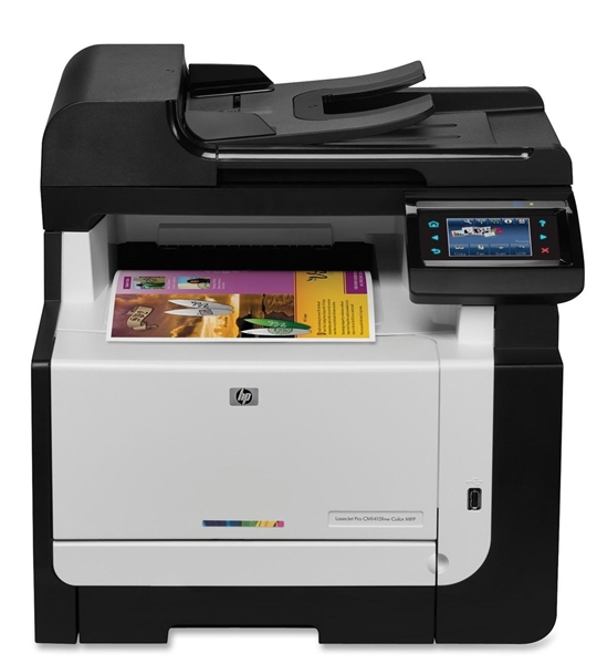 מדפסת לייזר משולבת צבעונית  HP Color LaserJet Pro CM1415fn