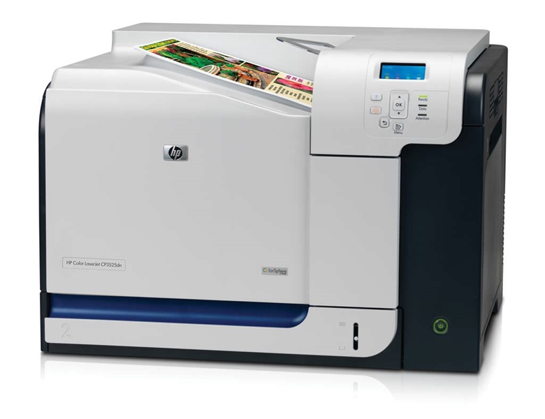 מדפסת לייזר משולבת צבעונית  HP Color LaserJet CP3525dn