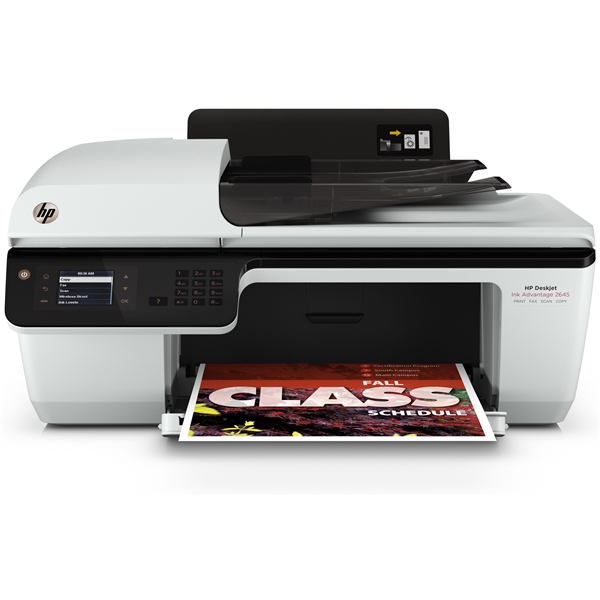 מדפסת הזרקת דיו HP DeskJet Ink Advantage 2645 All-In-One