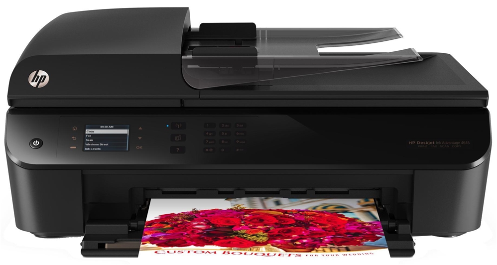 מדפסת הזרקת דיו HP Deskjet Ink Advantage 4645 e-All-in-One