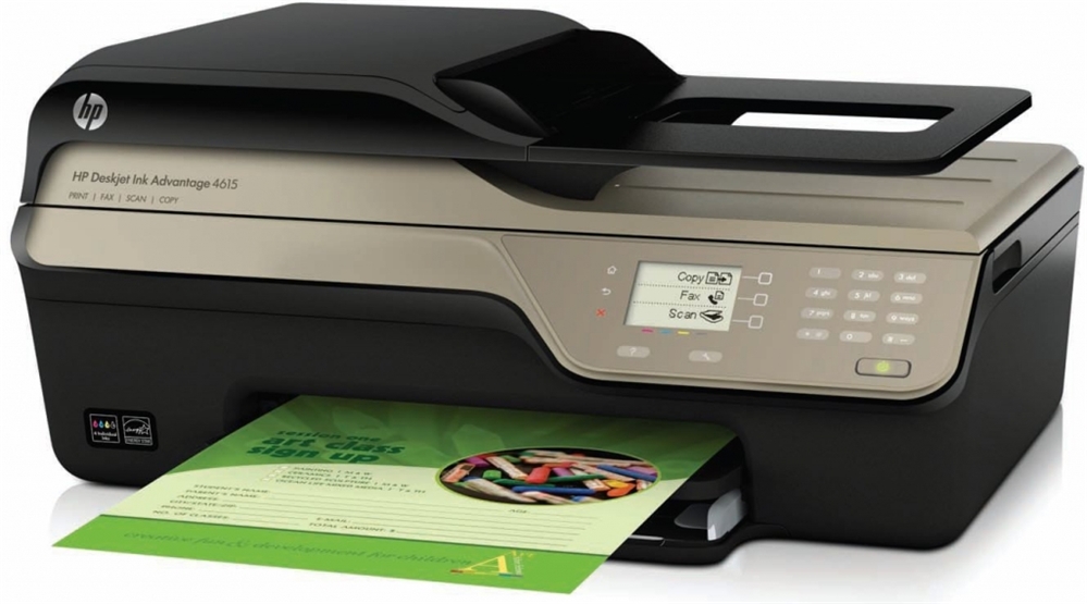 מדפסת הזרקת דיו HP Deskjet Ink Advantage 4615