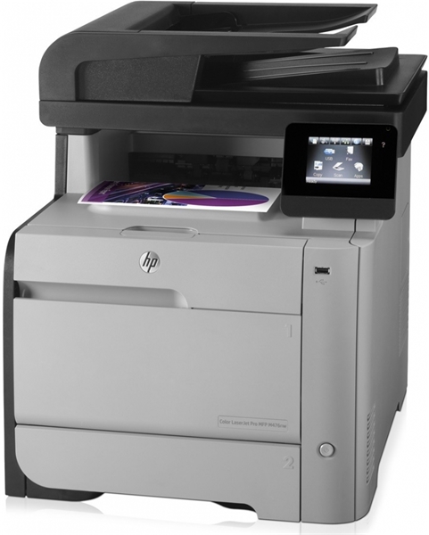 מדפסת לייזר משולבת צבעונית  HP Color LaserJet Pro MFP M476nw