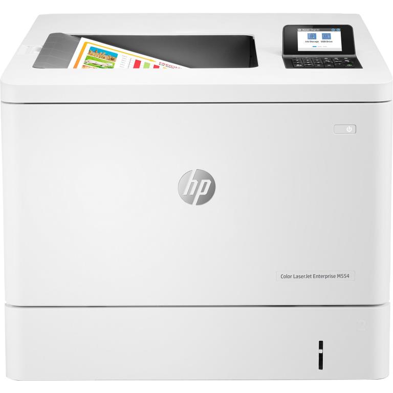 מדפסת לייזר צבעונית  HP HP Color LaserJet Enterprise M554dn - 7ZU81A