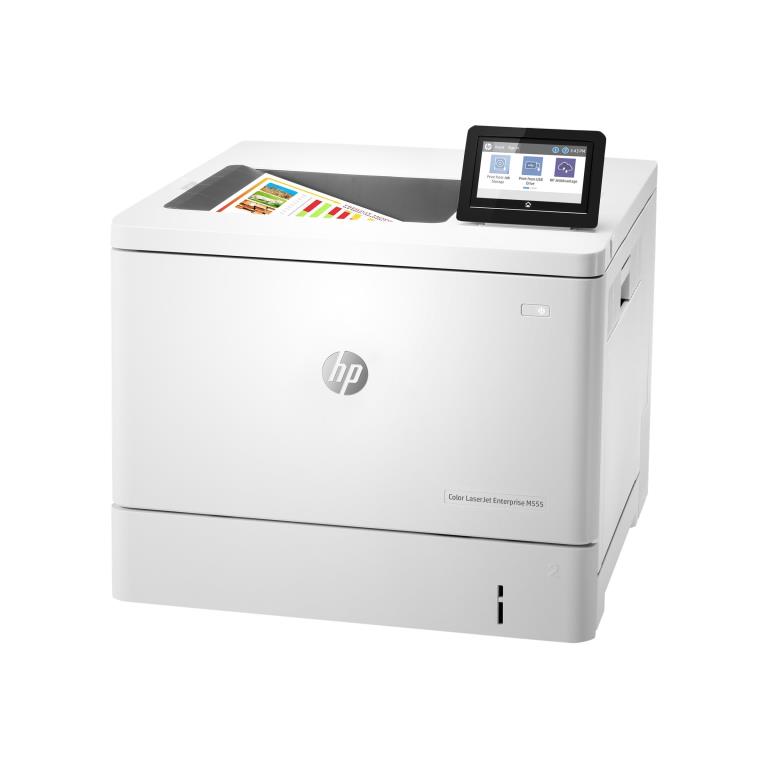 מדפסת לייזר צבעונית  HP HP Color LaserJet Enterprise M555dn - 7ZU78A
