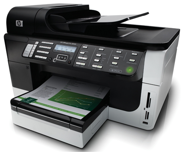 מדפסת הזרקת דיו HP Officejet Pro 8500