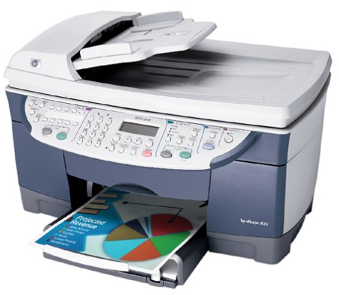 מדפסת הזרקת דיו HP Officejet D135