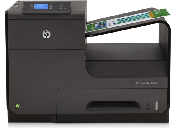 מדפסת הזרקת דיו  עסקית HP Officejet Pro X451dw‎ (CN463A)