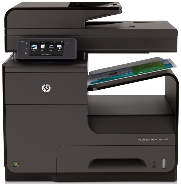 מדפסת הזרקת דיו משולבת עסקית HP Officejet Pro X476dw‎(CN461A)