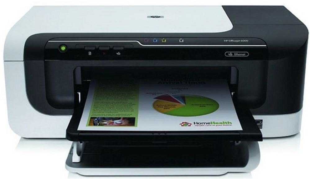 מדפסת הזרקת דיו HP Officejet 6000