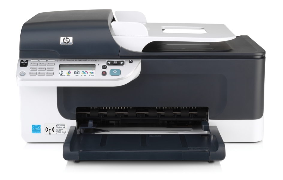 מדפסת הזרקת דיו HP Officejet J4680