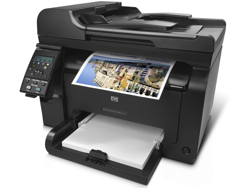 מדפסת לייזר משולבת צבעונית  HP LaserJet PRO 100 Wireless M175