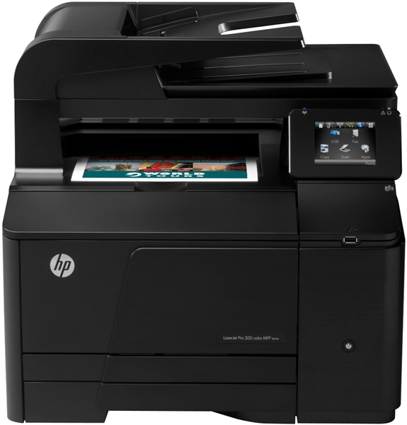 מדפסת לייזר משולבת צבעונית  HP Color LaserJet Pro 200 MFP M276n