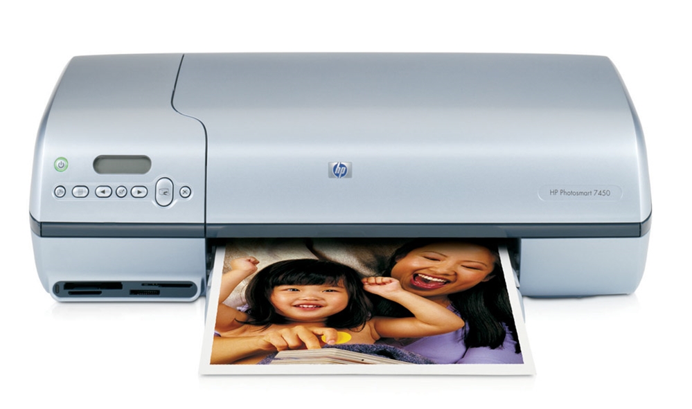 מדפסת הזרקת דיו HP Photosmart 7450
