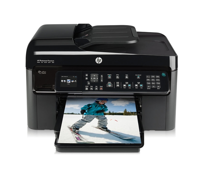 מדפסת הזרקת דיו HP Photosmart Premium Fax e-All-in-One Printer (C410)