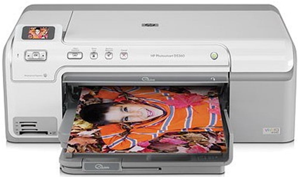 מדפסת הזרקת דיו HP Photosmart D5363