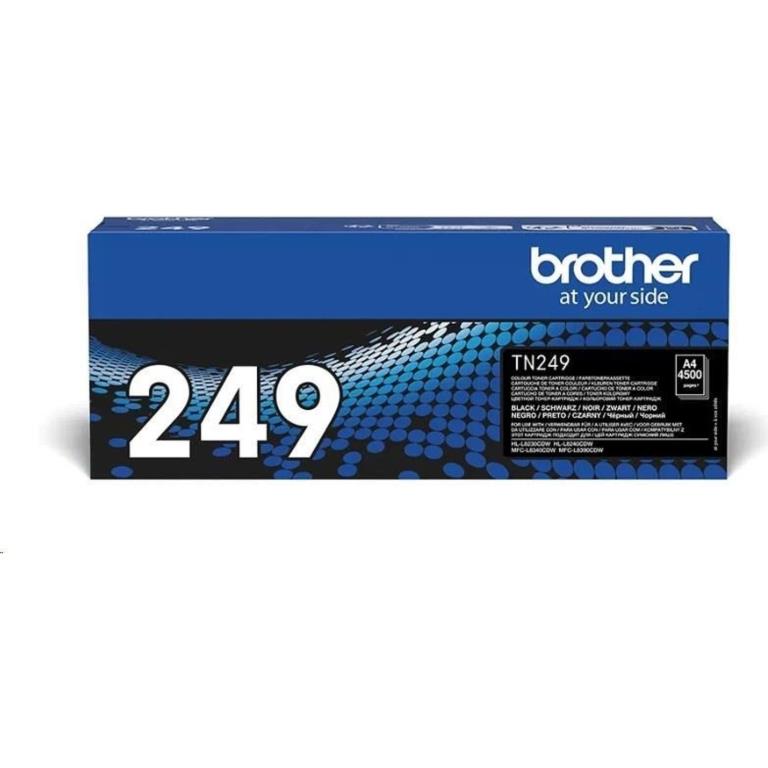 טונר שחור מקורי 4500 דף Brother TN-249BK