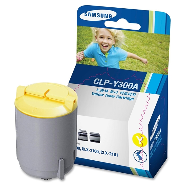 טונר צהוב מקורי Samsung CLP-Y300A