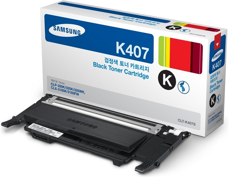 טונר שחור מקורי Samsung CLT-K407S