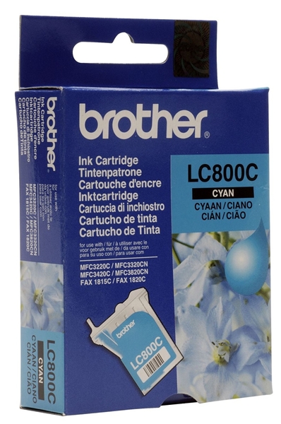 ראש דיו כחול תואם Brother LC800C